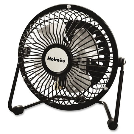 Holmes Mini High Velocity Personal Fan, One-Speed, Black HNF0410ABM